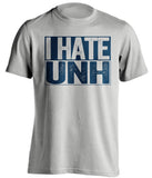 i hate unh grey shirt maine bears fans