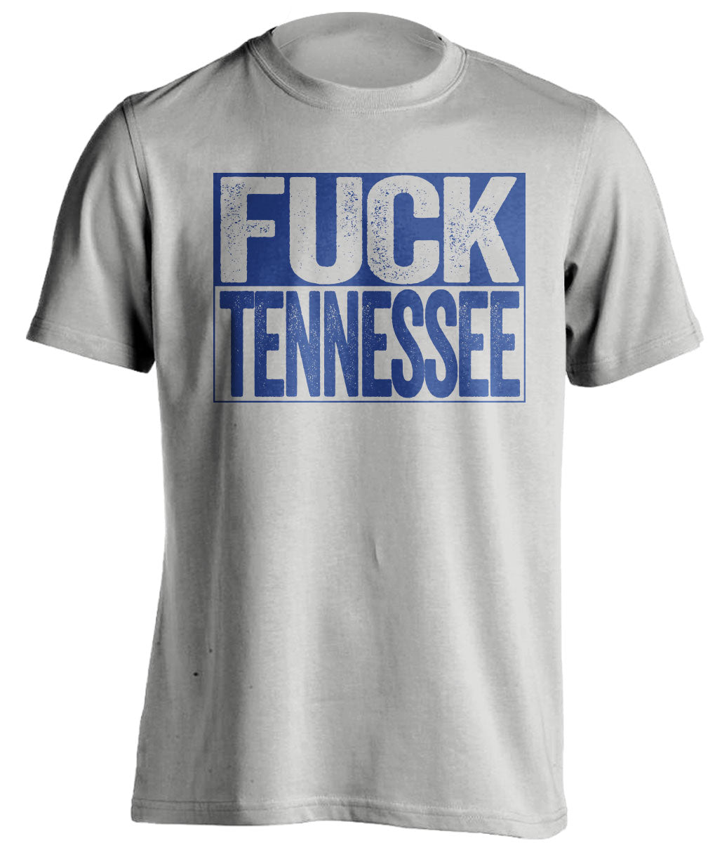 fuck tennessee vols kentucky wildcats grey shirt uncensored