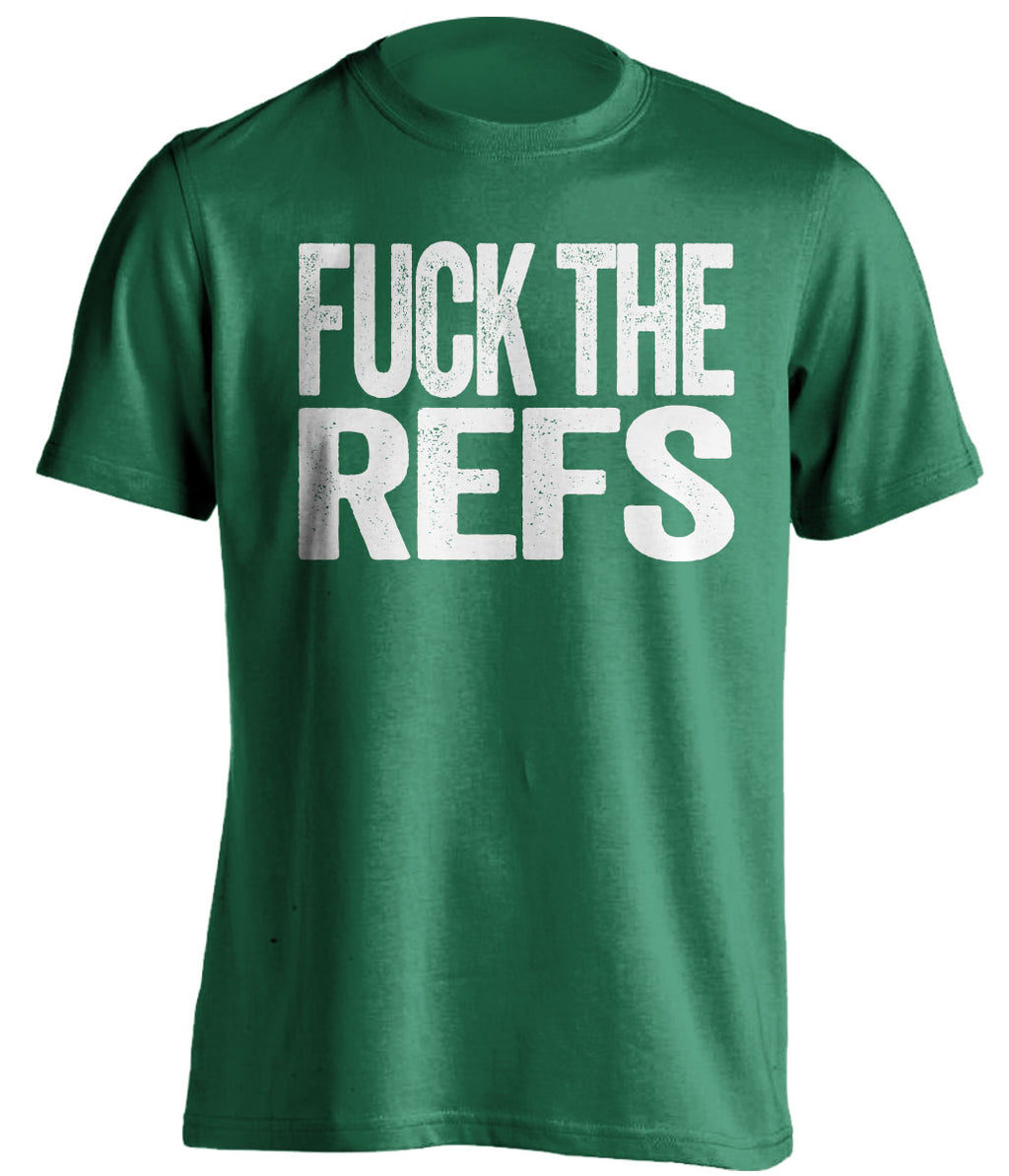 fuck the refs ny jets green shirt uncensored