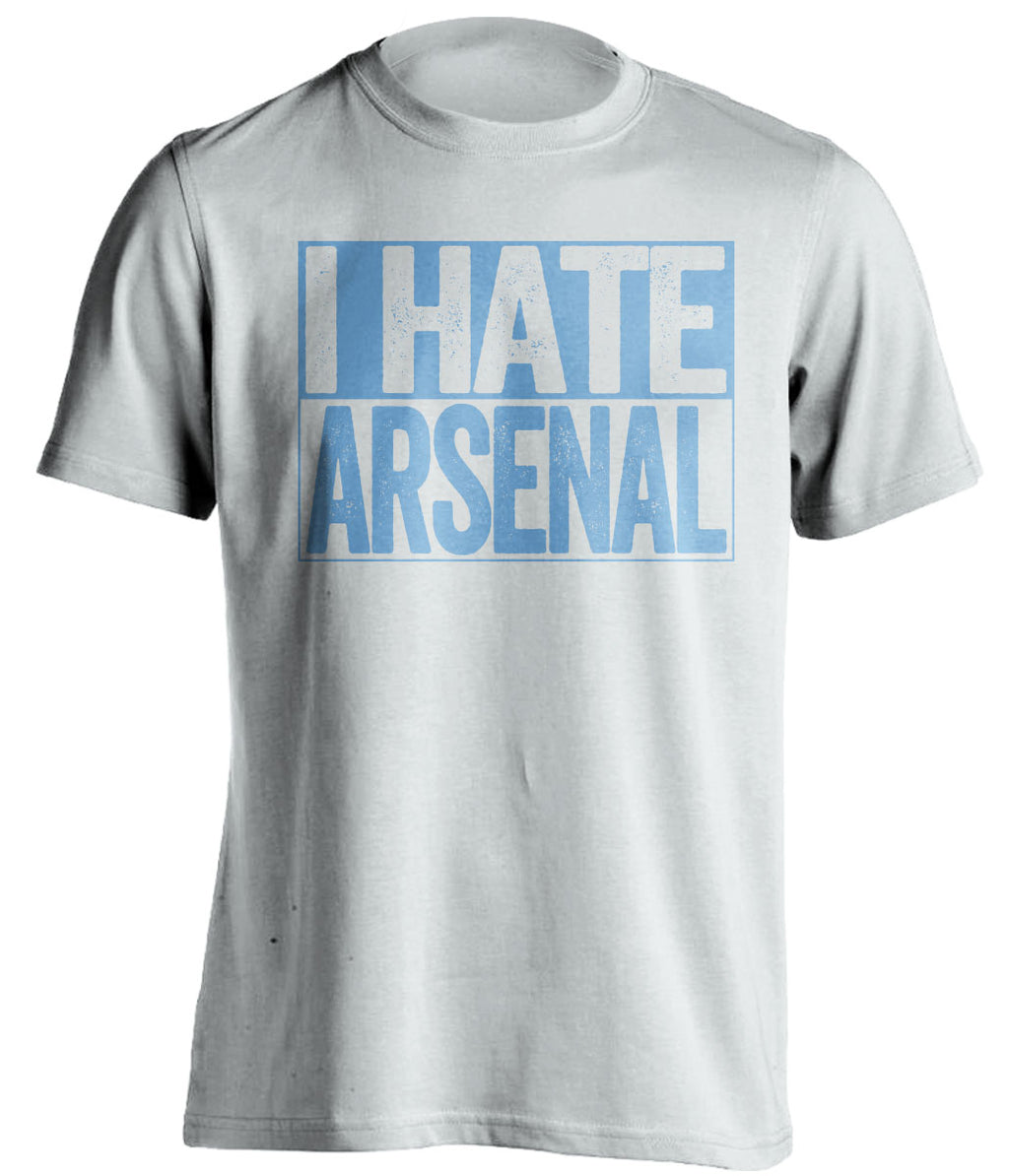 i hate arsenal man city football fan