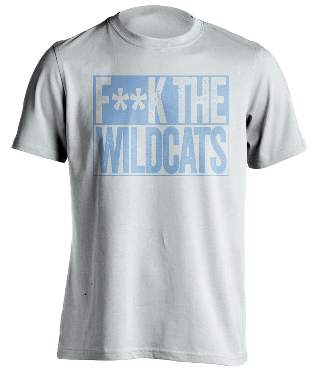 fuck the wildcats unc tarheels shirt