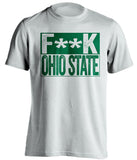 F**K OHIO STATE Oregon Ducks white TShirt