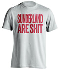 sunderland are shirt white tshirt