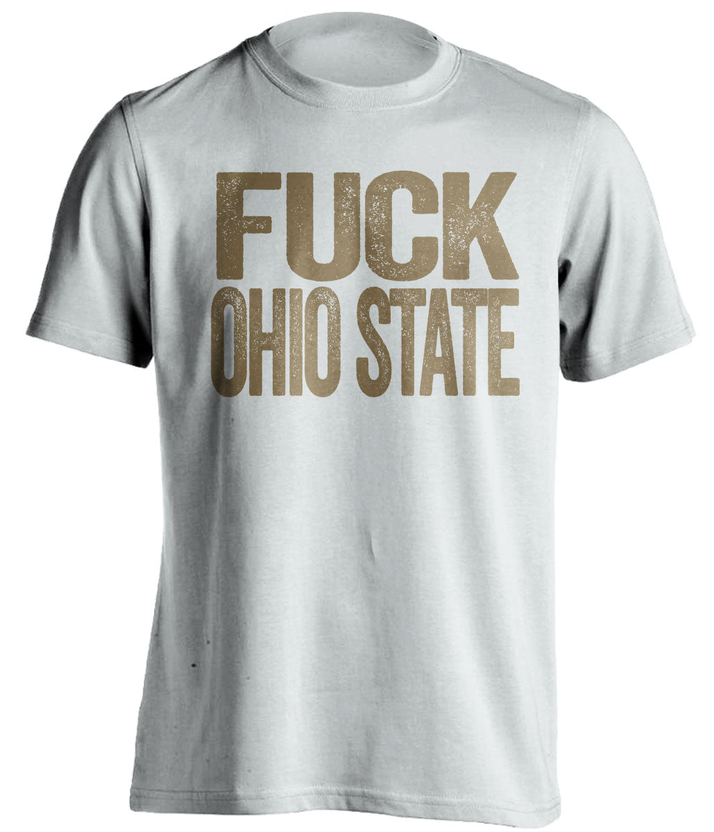 purdue white shirt the says fuck ohio state