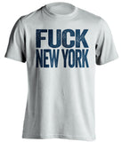 fuck new york giants dallas cowboys white tshirt uncensored