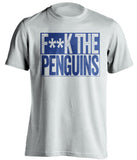 fuck the penguins nyr rangers fan censored white shirt