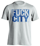 FUCK CITY Bristol Rovers FC white TShirt