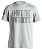 I Hate The Patriots - Haters Gonna Hate Navy and Grey Version - Text Design - Beef Shirts