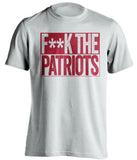 FUCK THE PATRIOTS - Houston Texans Fan T-Shirt - Box Design - Beef Shirts