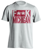 fuck michigan indiana hoosiers fan gift