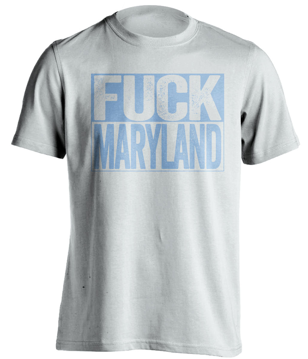 fuck maryland jhu john hopkins jays white shirt uncensored