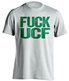 fuck ucf uncensored white tshirt for usf bulls fans