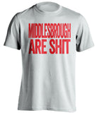 middlesbrough are shirt the boros white shirt