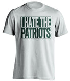 I Hate The Patriots - Haters Gonna Hate Green and Gold Version - Box Design - Beef Shirts