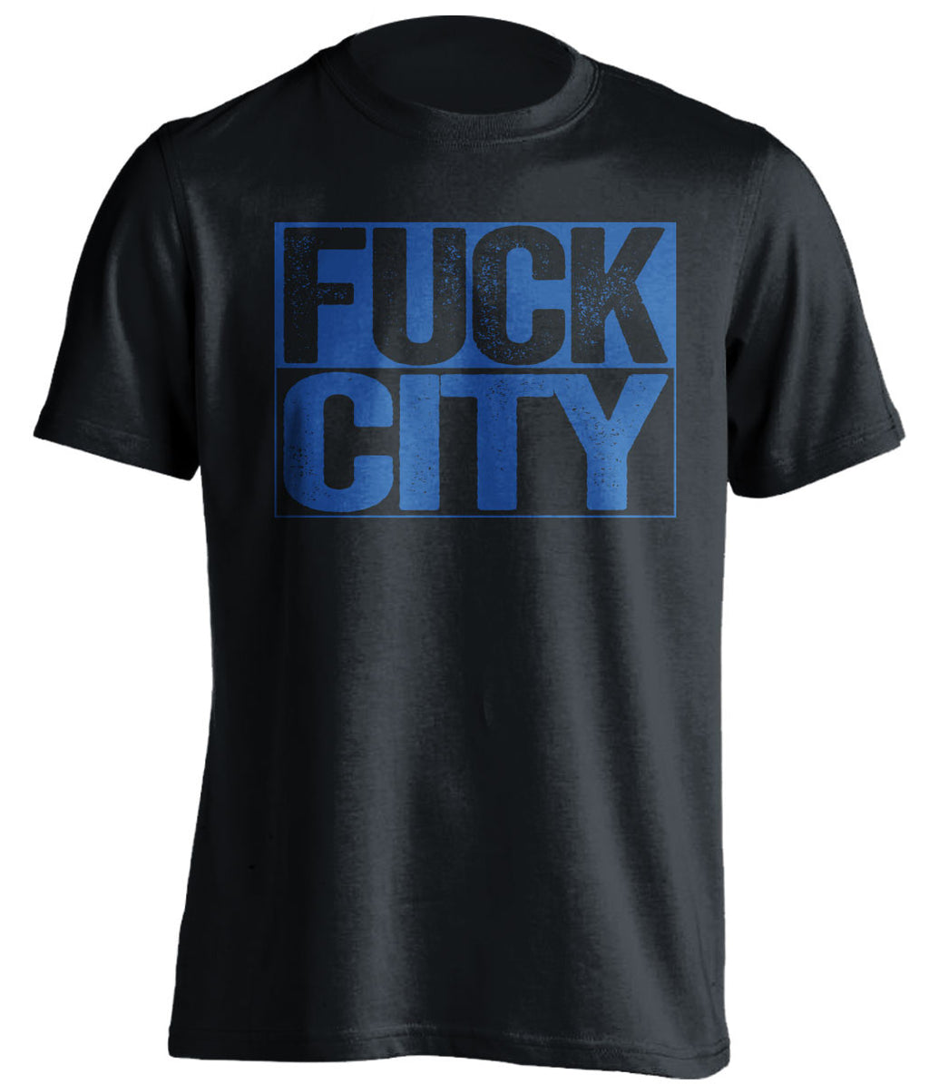 FUCK CITY Bristol Rovers FC black TShirt