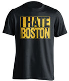 i hate boston black shirt los angeles lakers fan