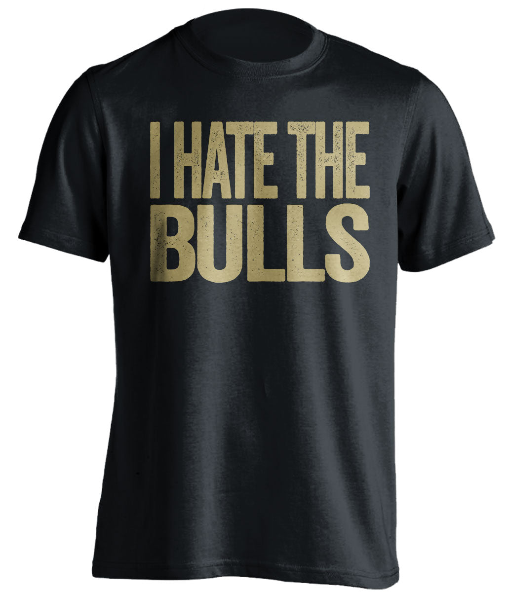 i hate the bulls black tshirt milwaukee bucks fan