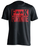 fuck fortnite apex legends player black shirt censored