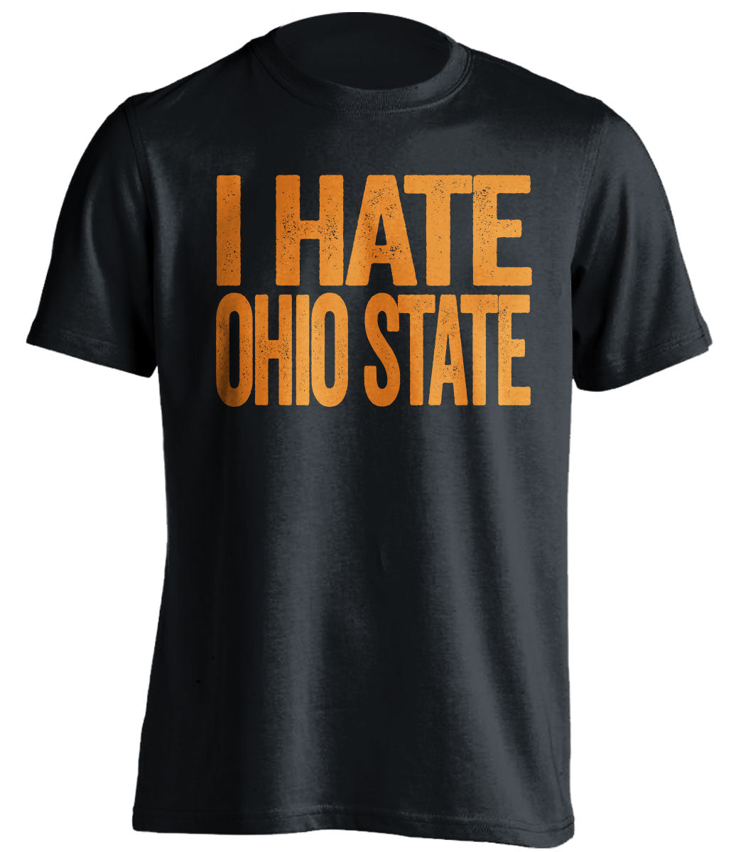 illinois illini black shirt i hate ohio state