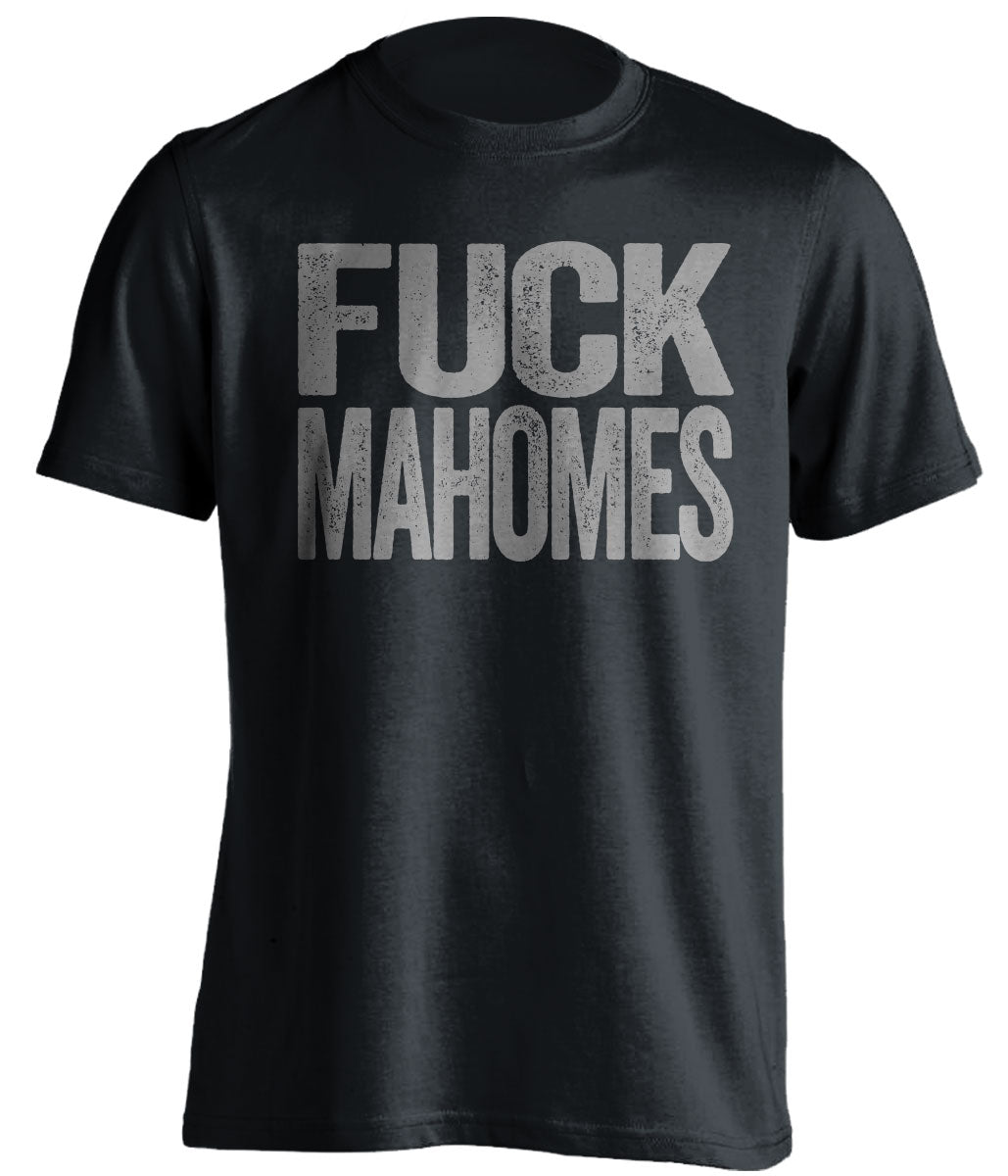 fuck patrick mahomes dallas cowboys uncensored black tshirt