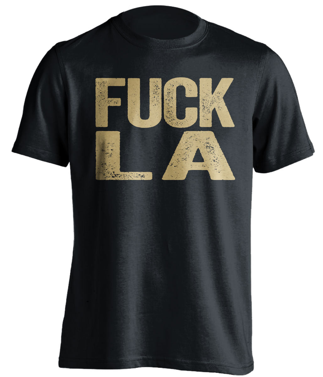fuck la rams chargers st louis rams black tshirt uncensored