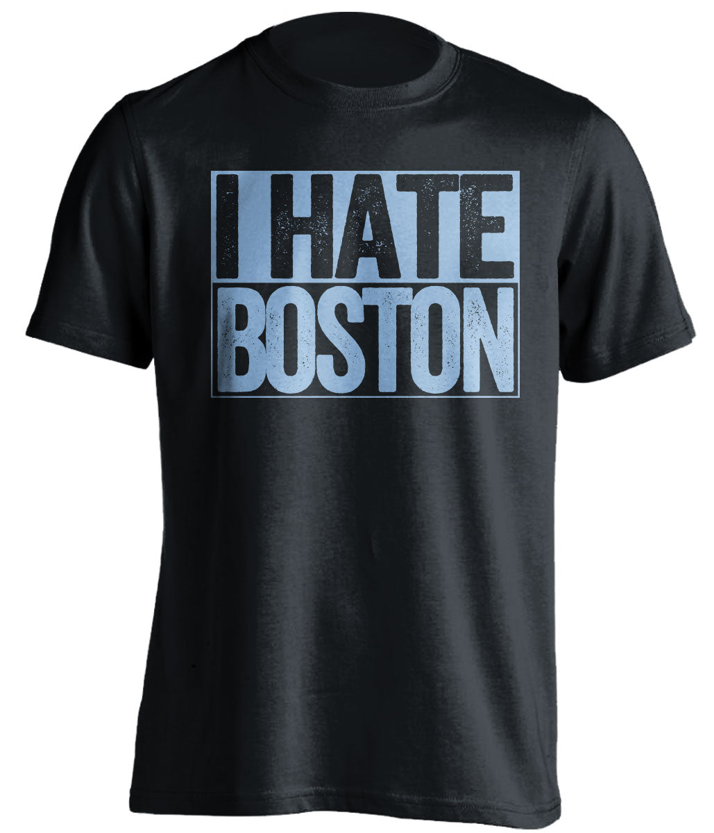 i hate boston black shirt for maine bears fans