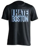 i hate boston black shirt for maine bears fans