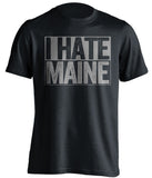 i hate maine black shirt unh wildcats fan