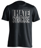 i hate syracuse black shirt for uconn fans