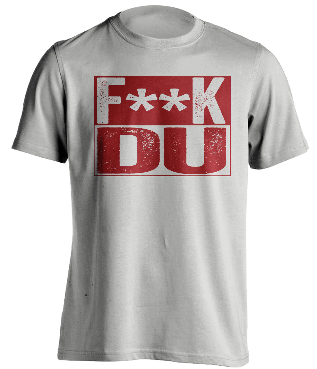 fuck du denver UMD duluth bulldogs grey shirt censored