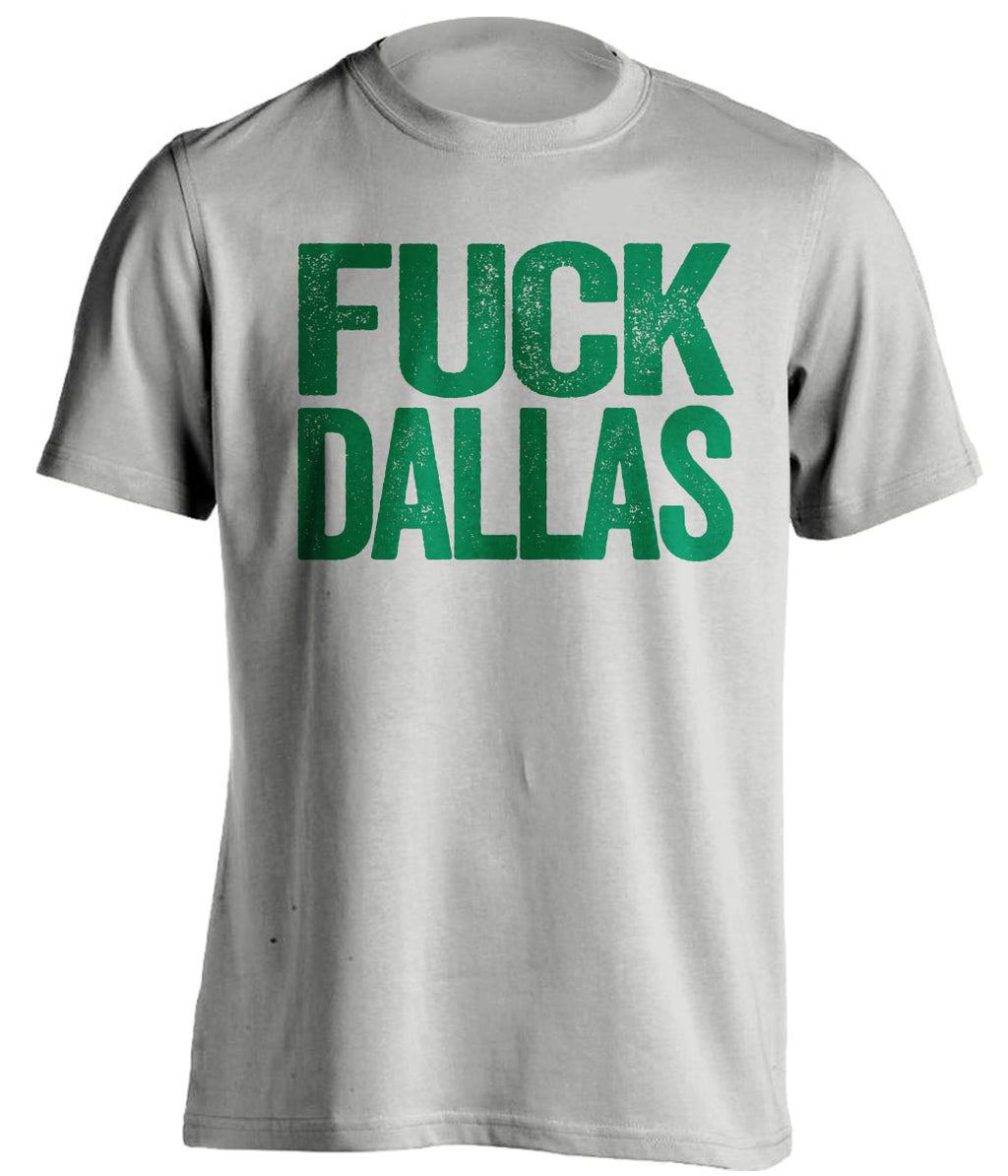 fuck dallas cowboys eagles nyj jets grey tshirt uncensored