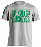 FUCK THE BUCKEYES Marshall Thundering Herd grey TShirt