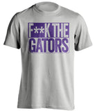 FUCK THE GATORS - LSU Tigers Fan T-Shirt - Box Design - Beef Shirts