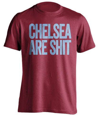 chelsea are shit west ham united red shirt