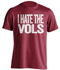 I Hate the Vols Alabama Crimson Tide red Shirt