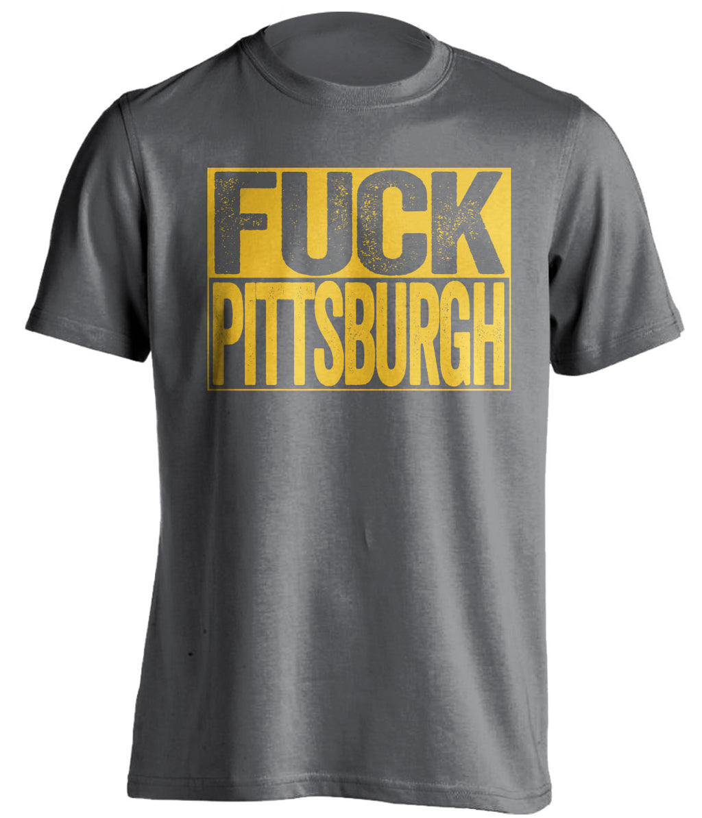 fuck pittsburgh ga tech yellow jackets shirt