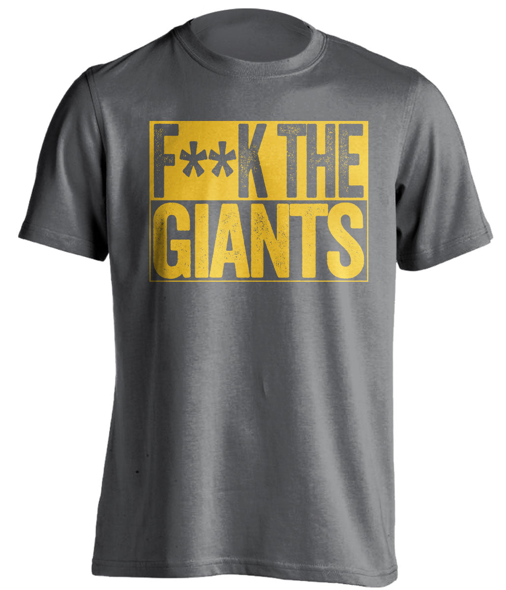 fuck the giants san diego padres grey shirt censored
