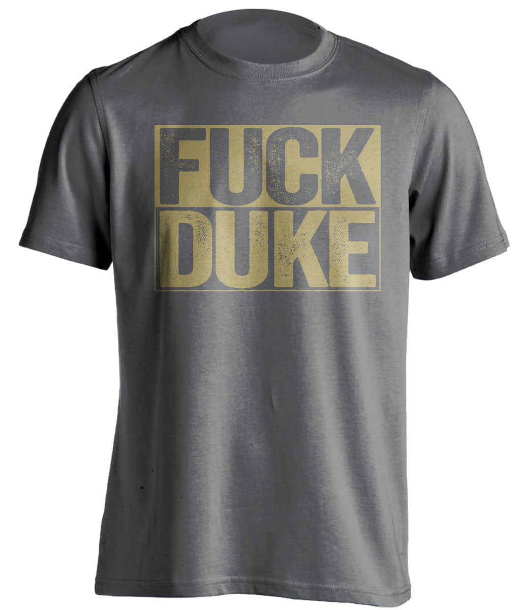 fuck duke grey and old gold tshirt uncensored