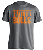 i hate the bulls new york knicks fan grey shirt