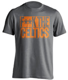 fuck the celtics new york knicks fan censored grey tshirt
