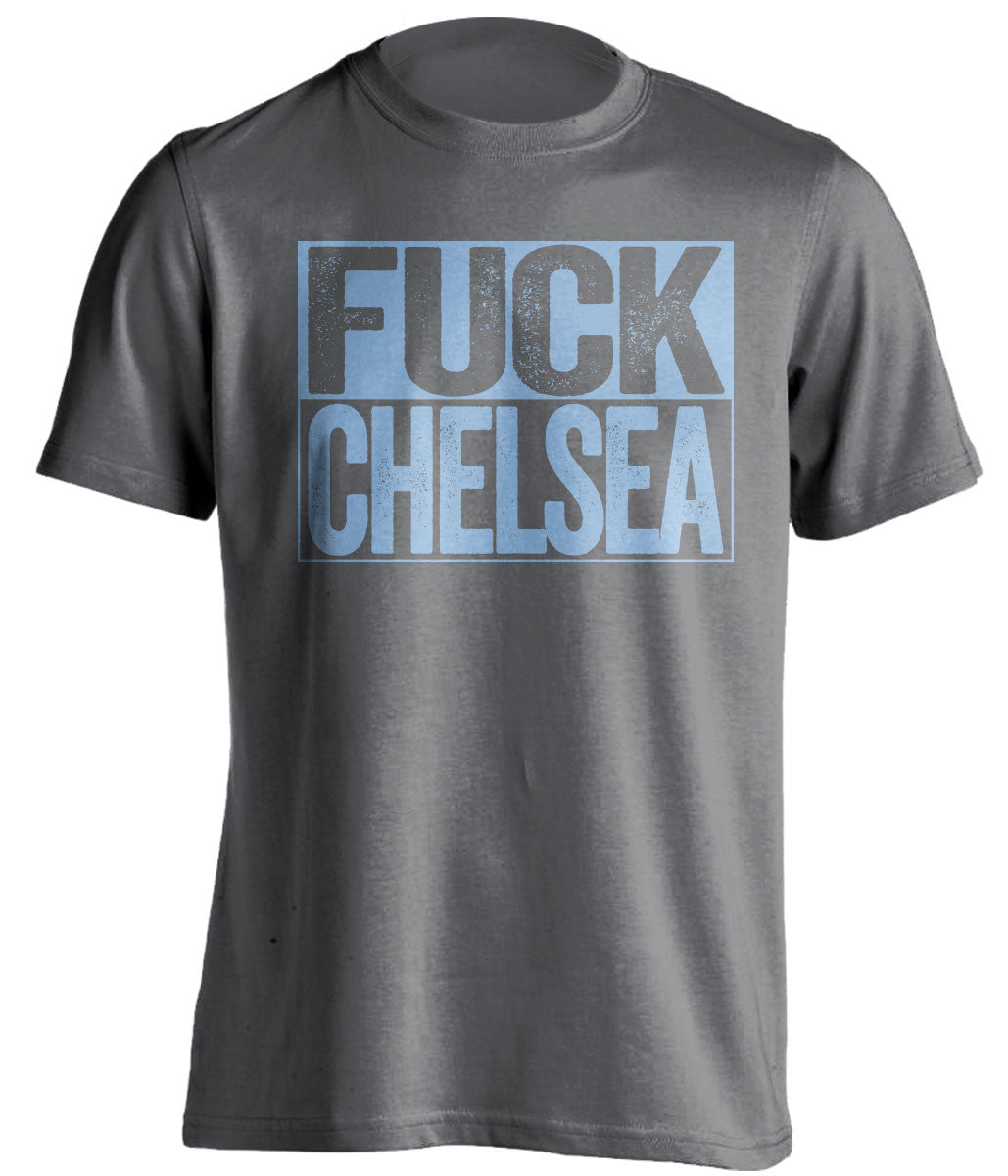 FUCK CHELSEA West Ham United FC grey TShirt
