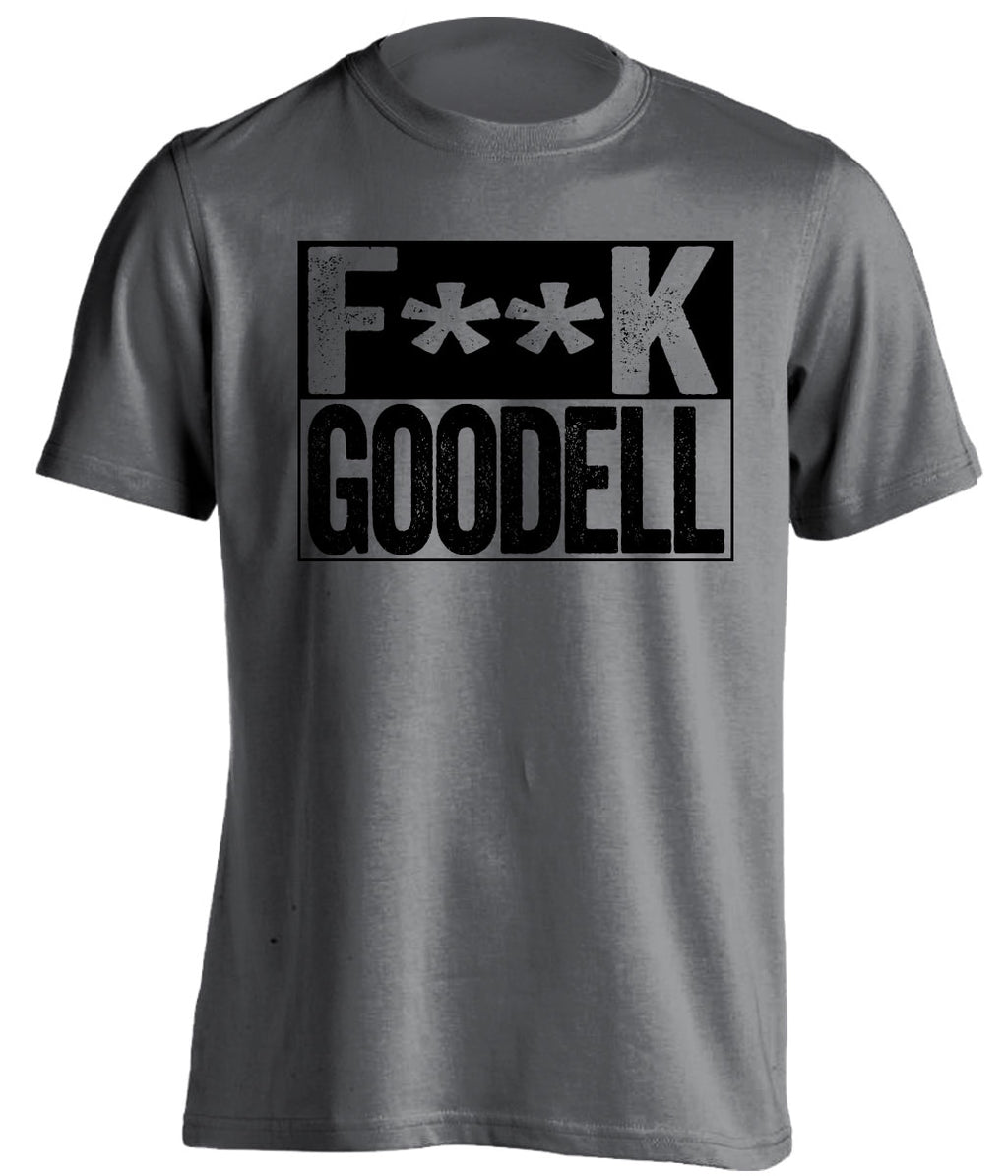 FUCK GOODELL - Las Vegas Raiders Fan T-Shirt - Box Design - Beef Shirts