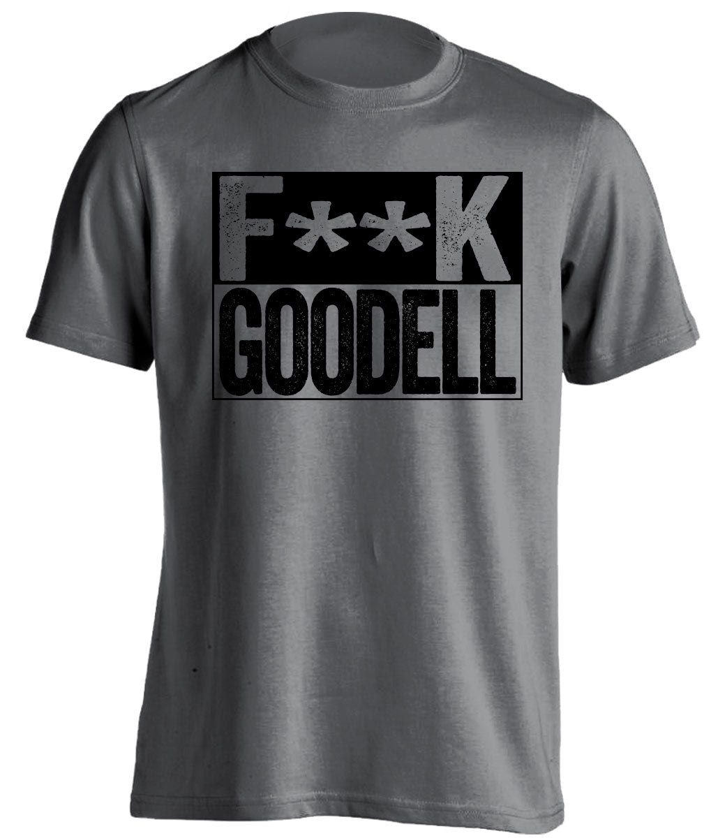FUCK GOODELL - Las Vegas Raiders Fan T-Shirt - Box Design - Beef Shirts