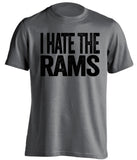 rams hater grey shirt oakland raiders