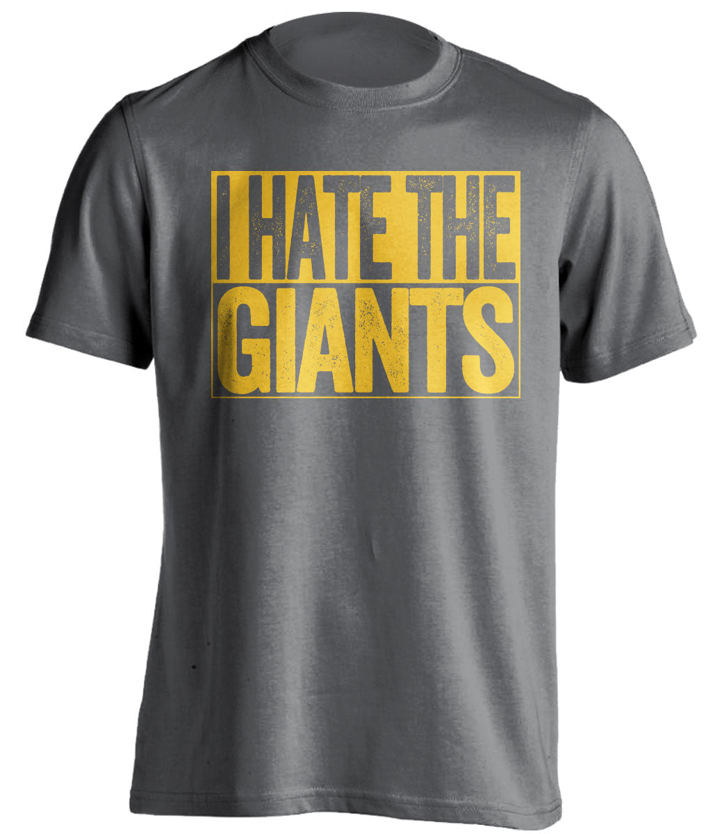 i hate the giants san diego padres grey shirt