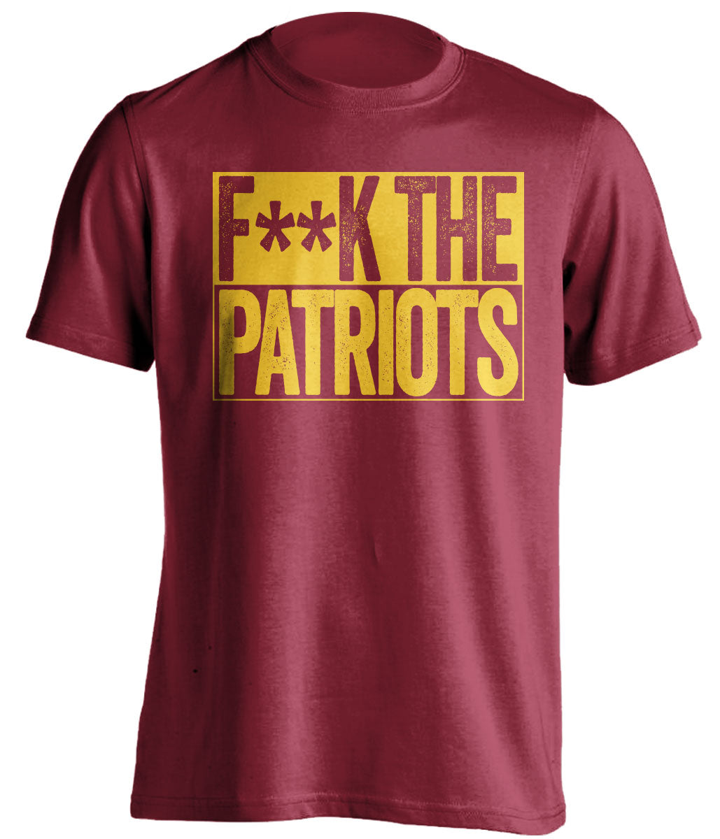 fuck the patriots washington skins shirt
