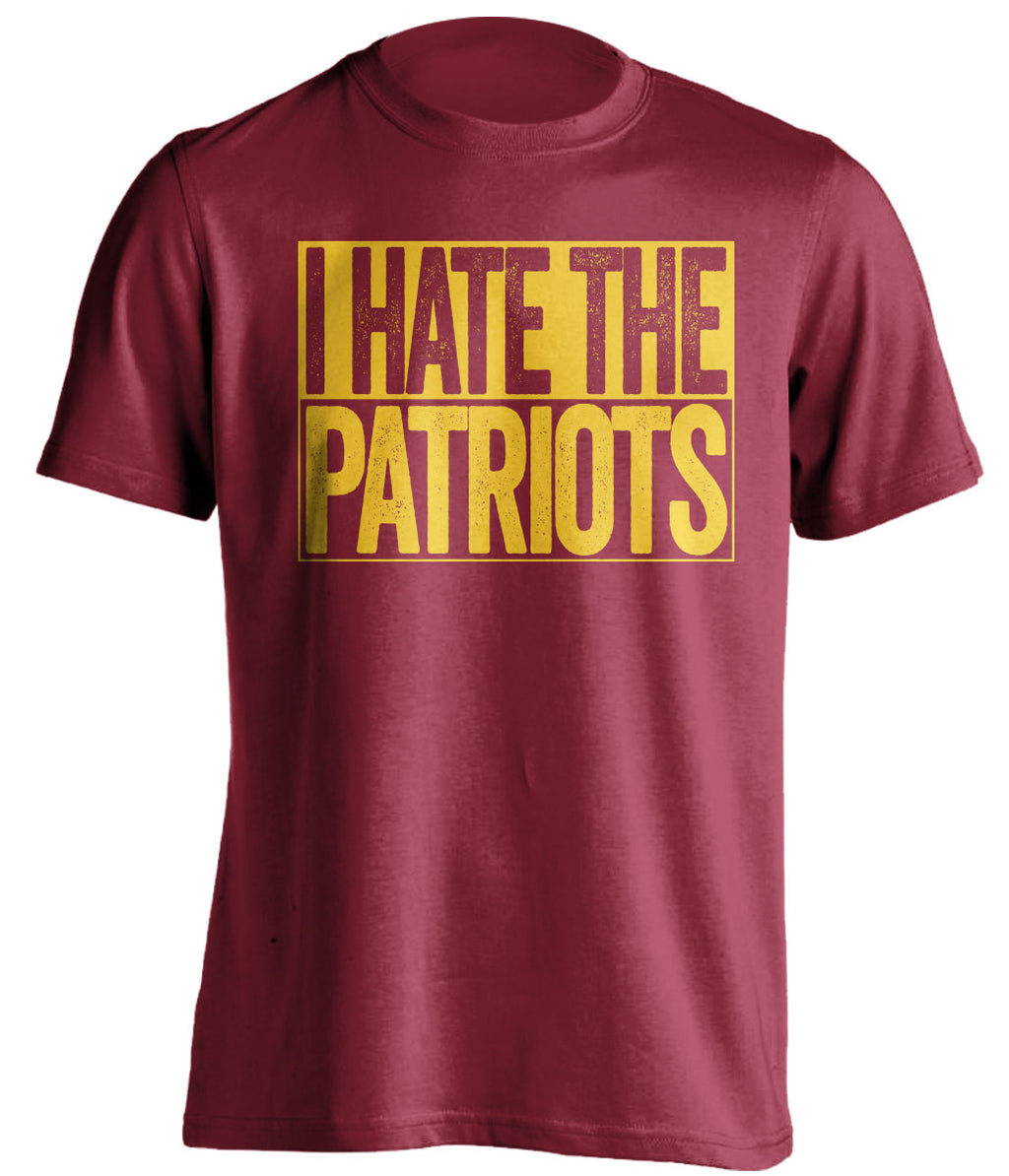 i hate the patriots washington redskins shirt