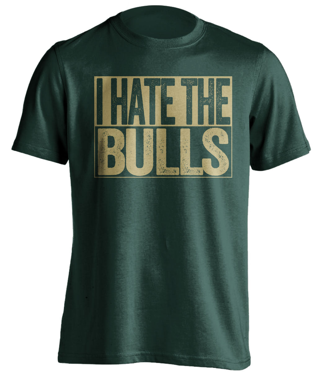 i hate the bulls green shirt milwaukee bucks fan