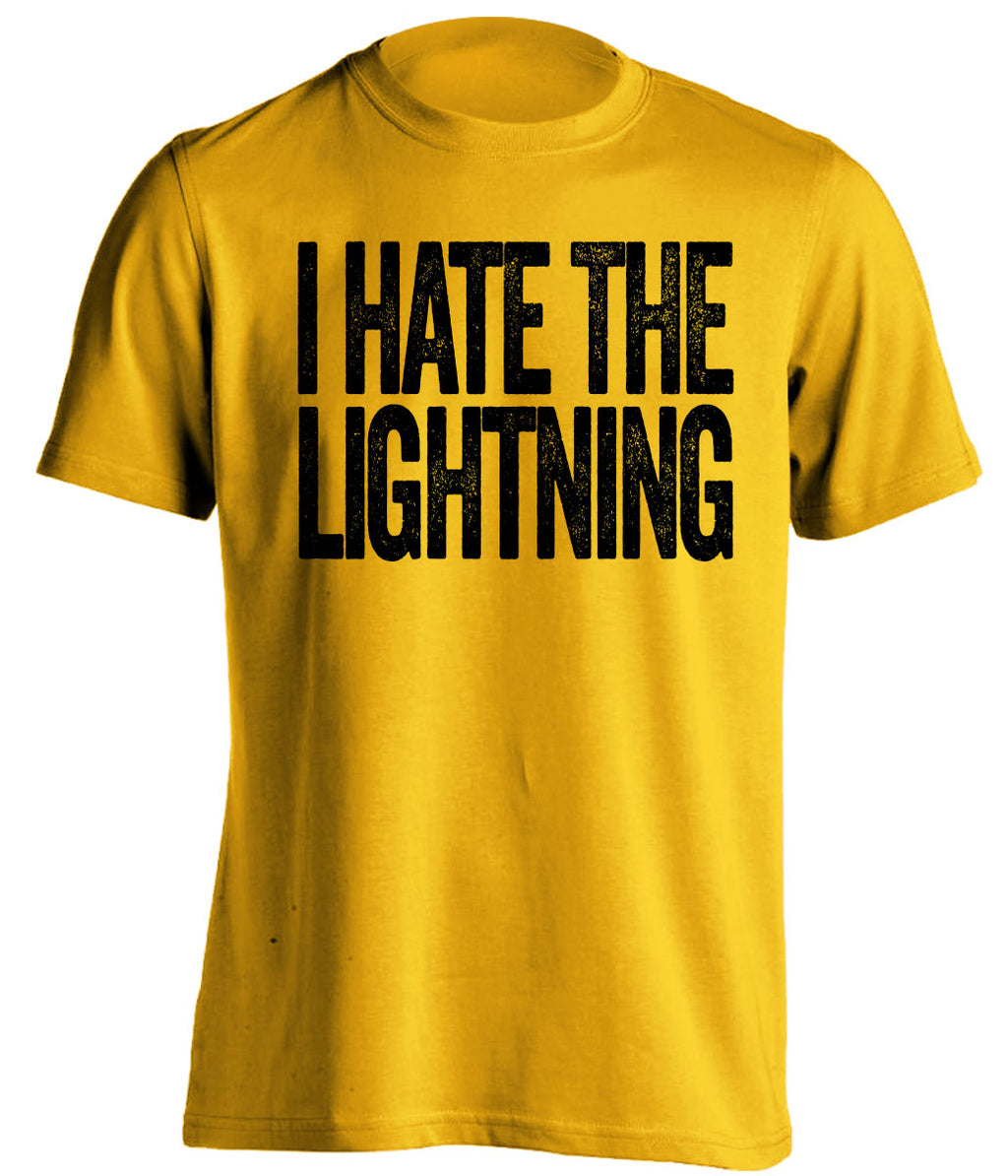 i hate the lightning bruins gold shirt