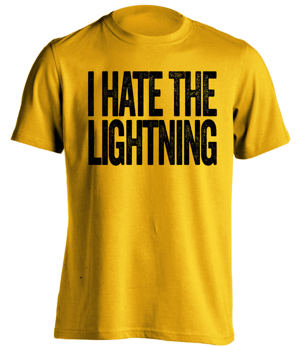 i hate the lightning bruins gold shirt